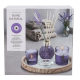 Lavender Candle & Reed Diffuser Set
