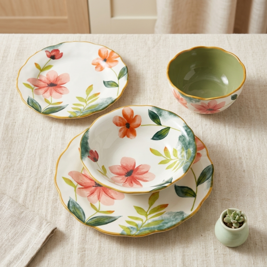 Dinnerware Set - 24 Pcs