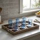 Glass Cups And Saucer Set 6 Pcs