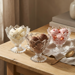 Glass Bowl Set 3 Pcs
