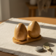 Wooden Salt Shakers Set 2 Pcs