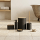 Plastic Bathroom Set - 5 Pcs