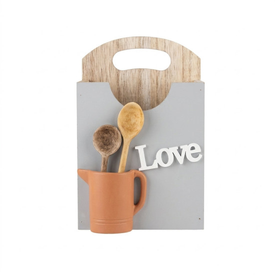 Wooden Utensil Holder