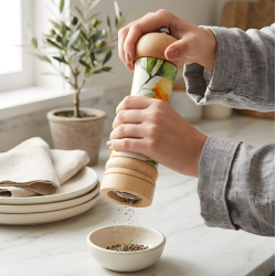 Lemon Pattern Spice Grinder