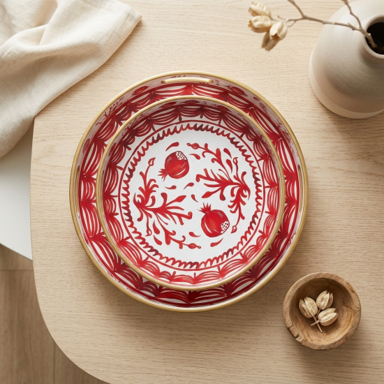 Tray Set 2 Pcs