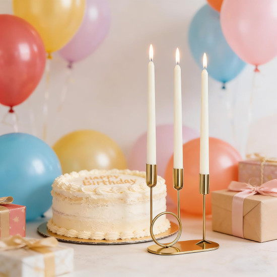 Stick Candles 25 cm 4 Pcs