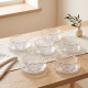 Glass Bowls And Saucer 6 Pcs