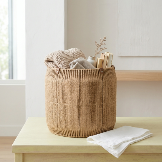 Straw Basket Large