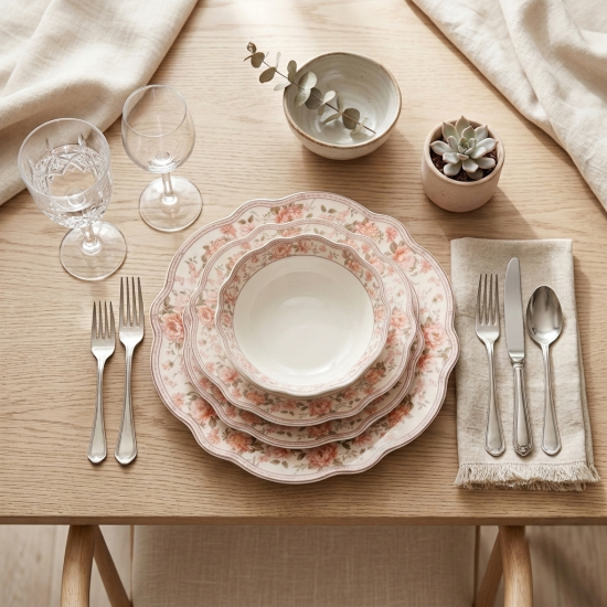 Dinnerware Set - 24 Pcs
