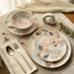 Dinnerware Set - 24 Pcs