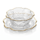 Glass Bowls And Saucer 6 Pcs