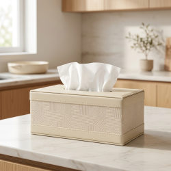 Leather Tissue Box