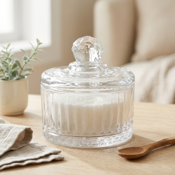 Glass Sugar Bowl