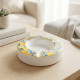 Lemon Pattern Ceramic Ashtray Medium