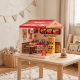 Fast Food Shop Dollhouse Set 125 Pieces