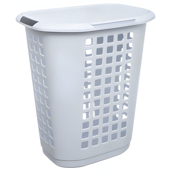 Plastic Laundry Basket 63 L