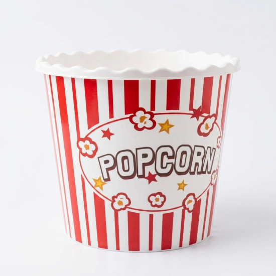 Plastic Popcorn Bowl