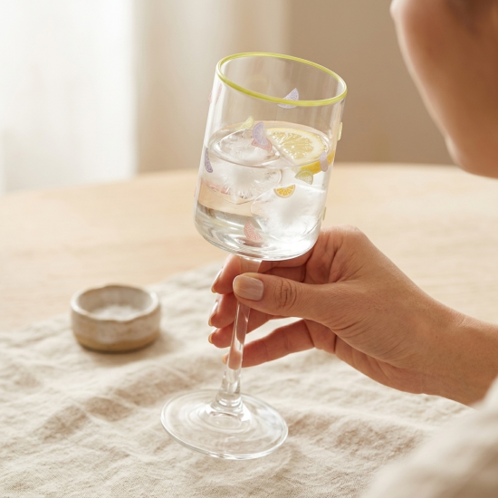Glass Cups Set 6 Pcs