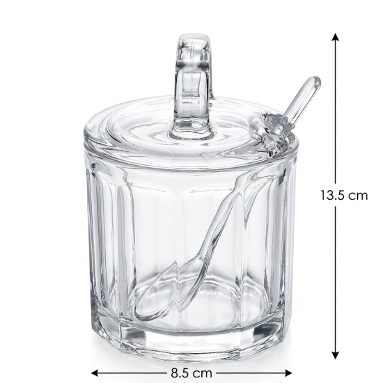 Glass Sugar Bowl