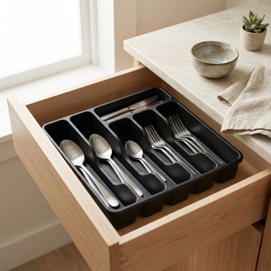 Spoon Organizer With A Lid