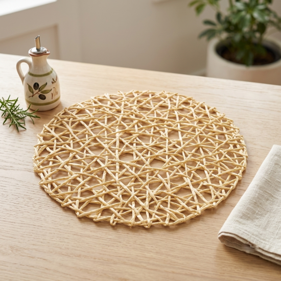 Straw Coaster 38 cm