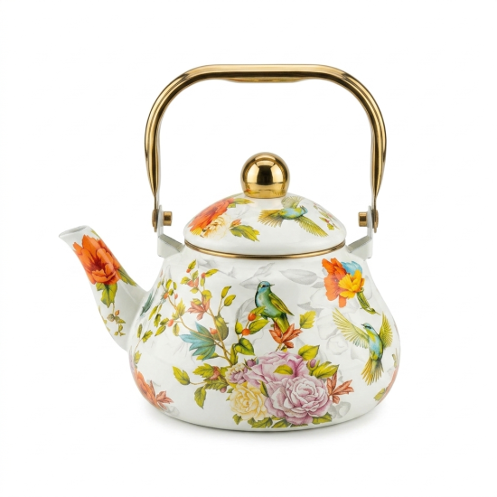 Flowers Pattern Tea Pot 1.5 Liter