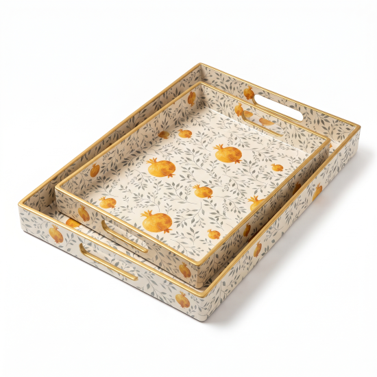 Tray Set 2 Pcs