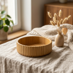 Wooden Bowl 22*6 cm
