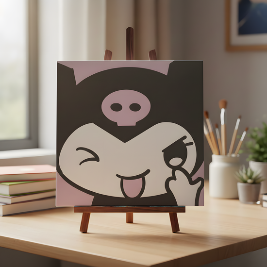 Pompom Ball Mosaic Art