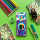 Wooden Colored Pencils 12 Pcs