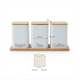 Iron Spice Jar Set - 3 Pcs