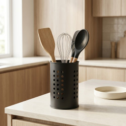 Metal Utensil Holder Medium