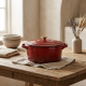 Cooking Pot 24 cm red