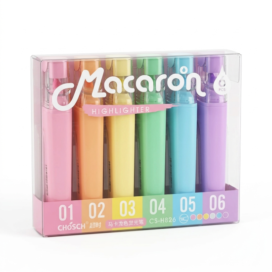 Highlighter Set 6 Pieces