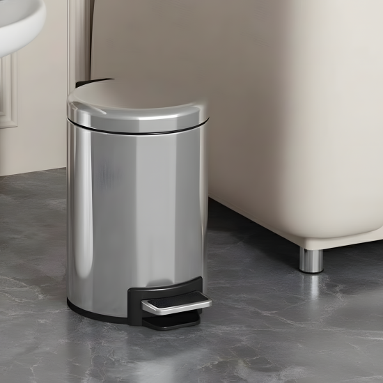 Stainless Steel Trash Can 12 L