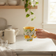Lemon Pattern Porcelain Mug