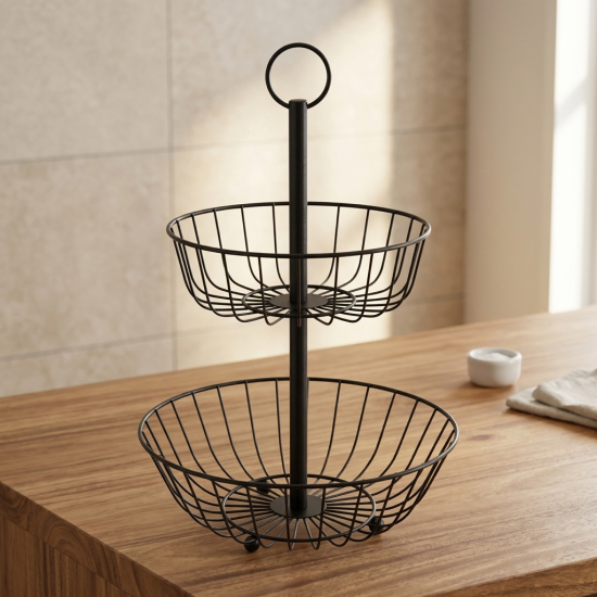 Metal Basket 2-Tier