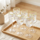 Glass Cups Set 6 Pcs