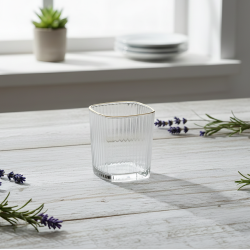 Glass Cups Set 6 Pcs