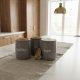 Porcelain Spice Jar Set - 3 Pcs