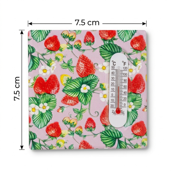 Fridge Magnet With A Thermometer