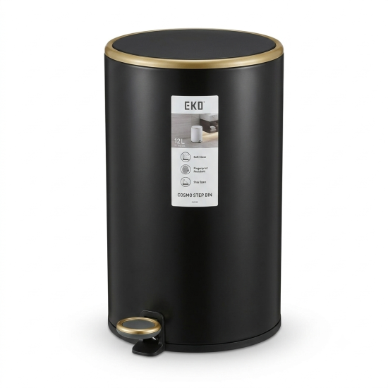 Round Trash Step Bin 12 Liter