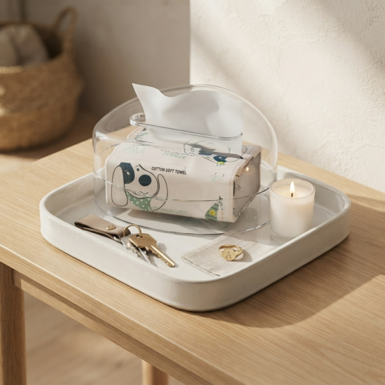 Plastic Tissue Box