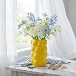 Lemon Shaped Porcelain Vase 