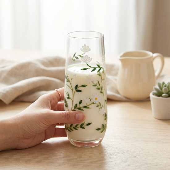 Glass Cups Set 6 Pcs