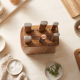 Knife Set With Wooden Stand 6 Pieces 