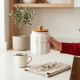 Porcelain Spice Jar Set - 3 Pcs