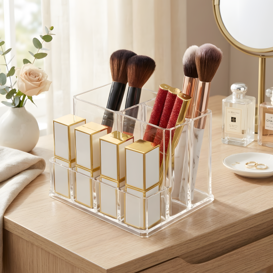 Acrylic Makeup Organizer 