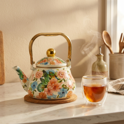 Flowers Pattern Tea Pot 1.5 Liter