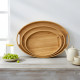Wooden Tray Set 3 Pcs
